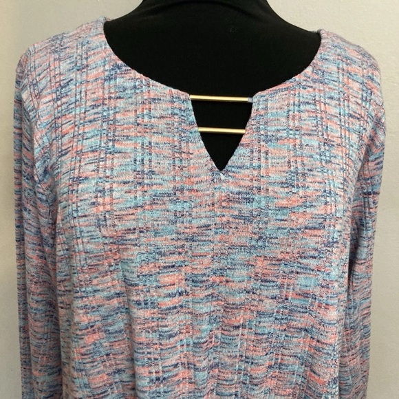 1-10 Ruby rd Colorful top blouse 1x - Picture 2 of 4